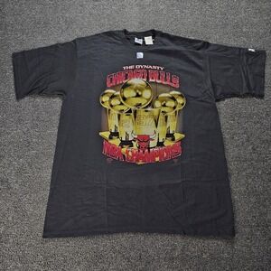 Chicago Bulls The Dynasty Starter Shirt Mens XL 1997 NBA Champions Locker Room